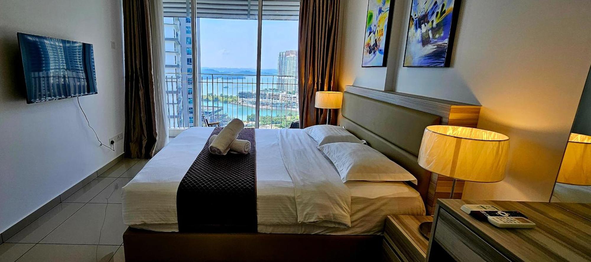 נוסג'יה Hostahome Suites At Encorp Marina, Mins To Legoland Malaysia מראה חיצוני תמונה