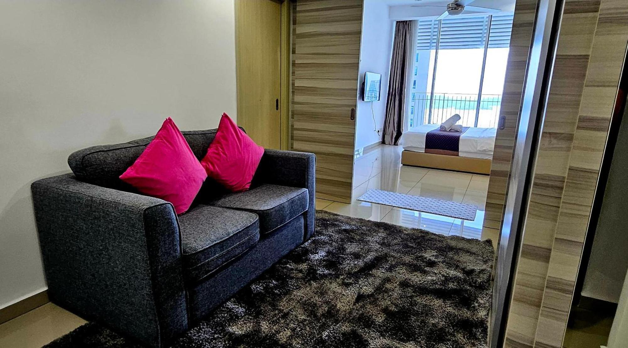 נוסג'יה Hostahome Suites At Encorp Marina, Mins To Legoland Malaysia מראה חיצוני תמונה